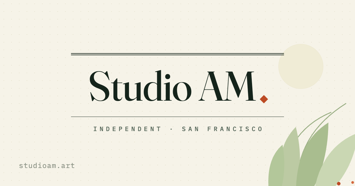 Studio AM — Independent Studio